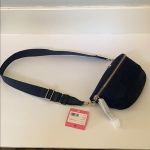 Kate Spade medium belt bag in navy